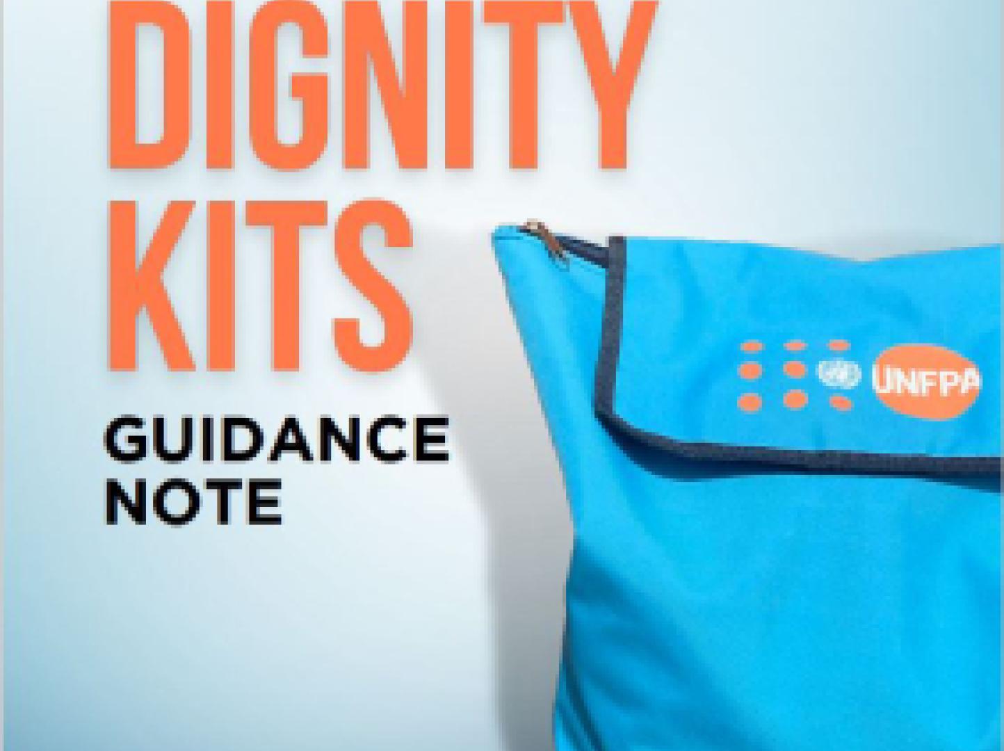 Cover of Guidance Note -UNFPA bag against white background