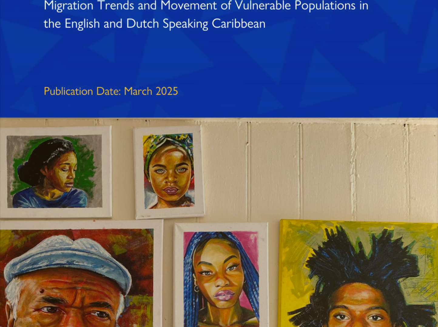 Cover of report: Data Mapping for the English and Dutch Speaking Caribbean: