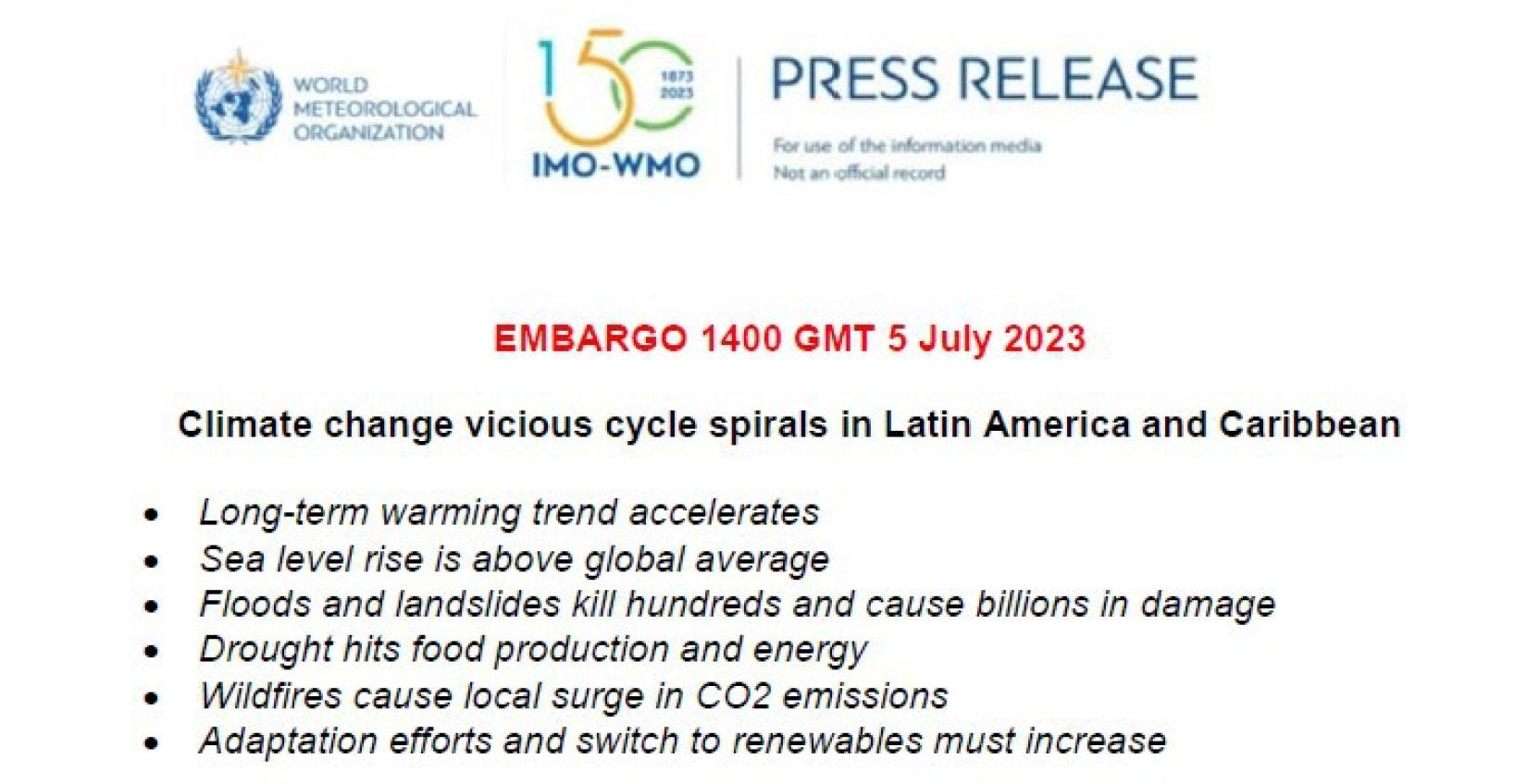 WMO Report