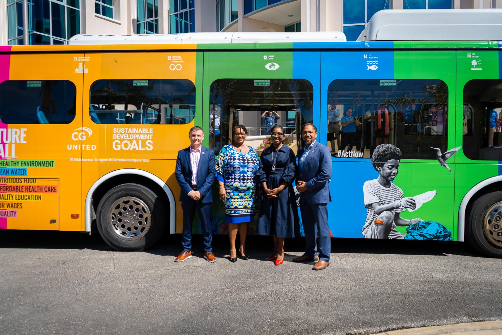 SDG Bus Main Partners Photo Opportunity  