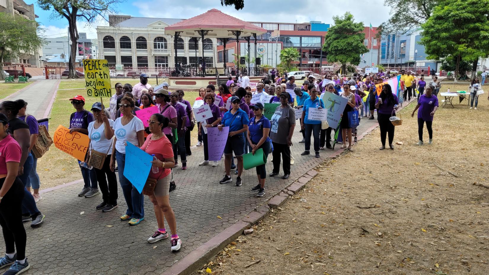 International Women's Day march 2025