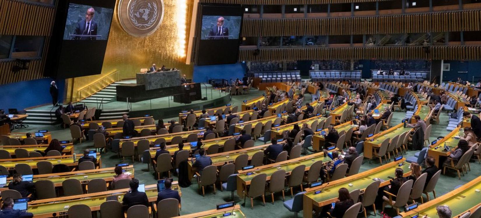 The UN General Assembly meets to commemorate International Day for the Elimination of Racial Discrimination.