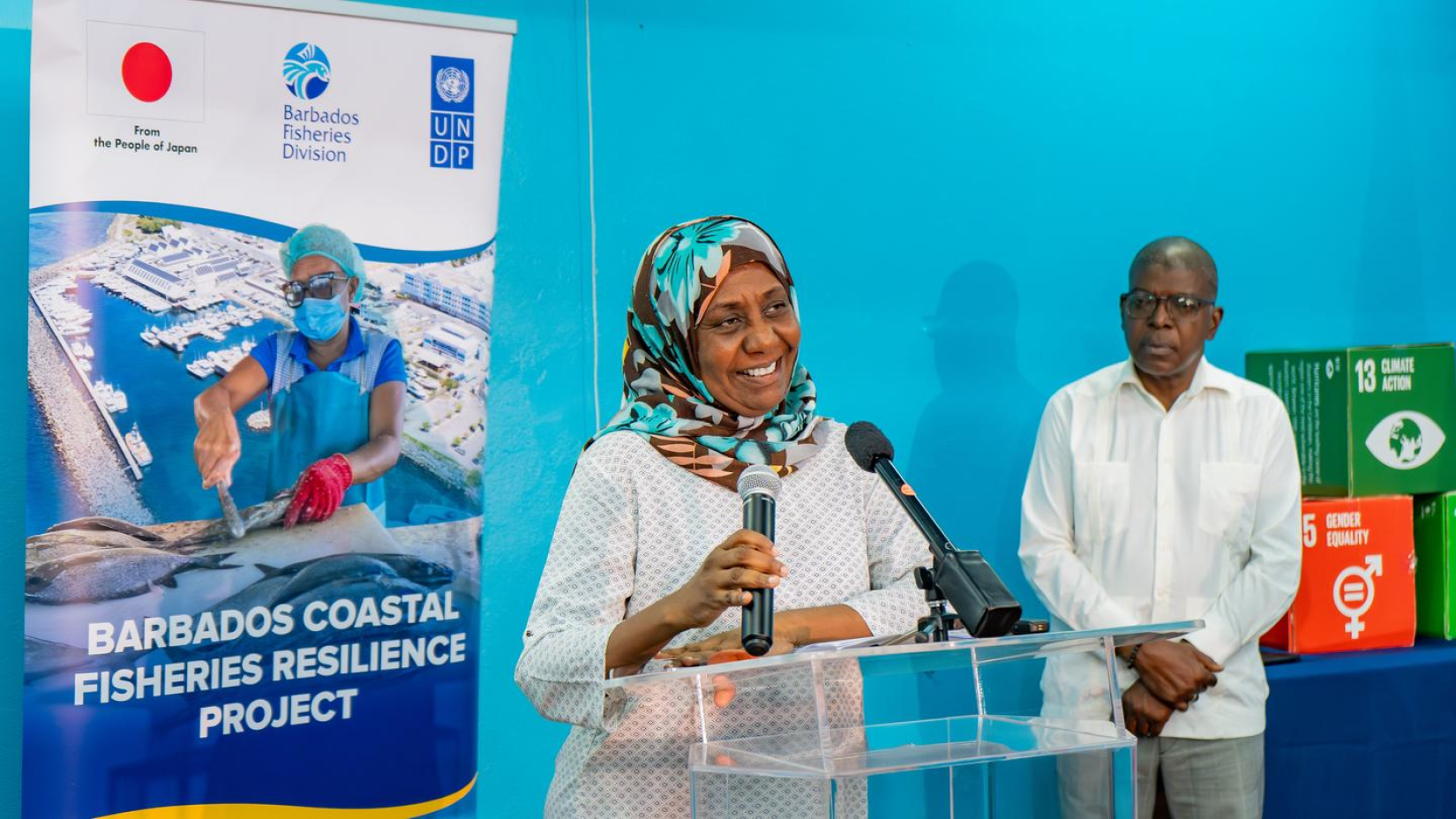 Limya Eltayeb, Resident Representative for the United Nations Development Programme (UNDP) in Barbados and the Eastern Caribbean