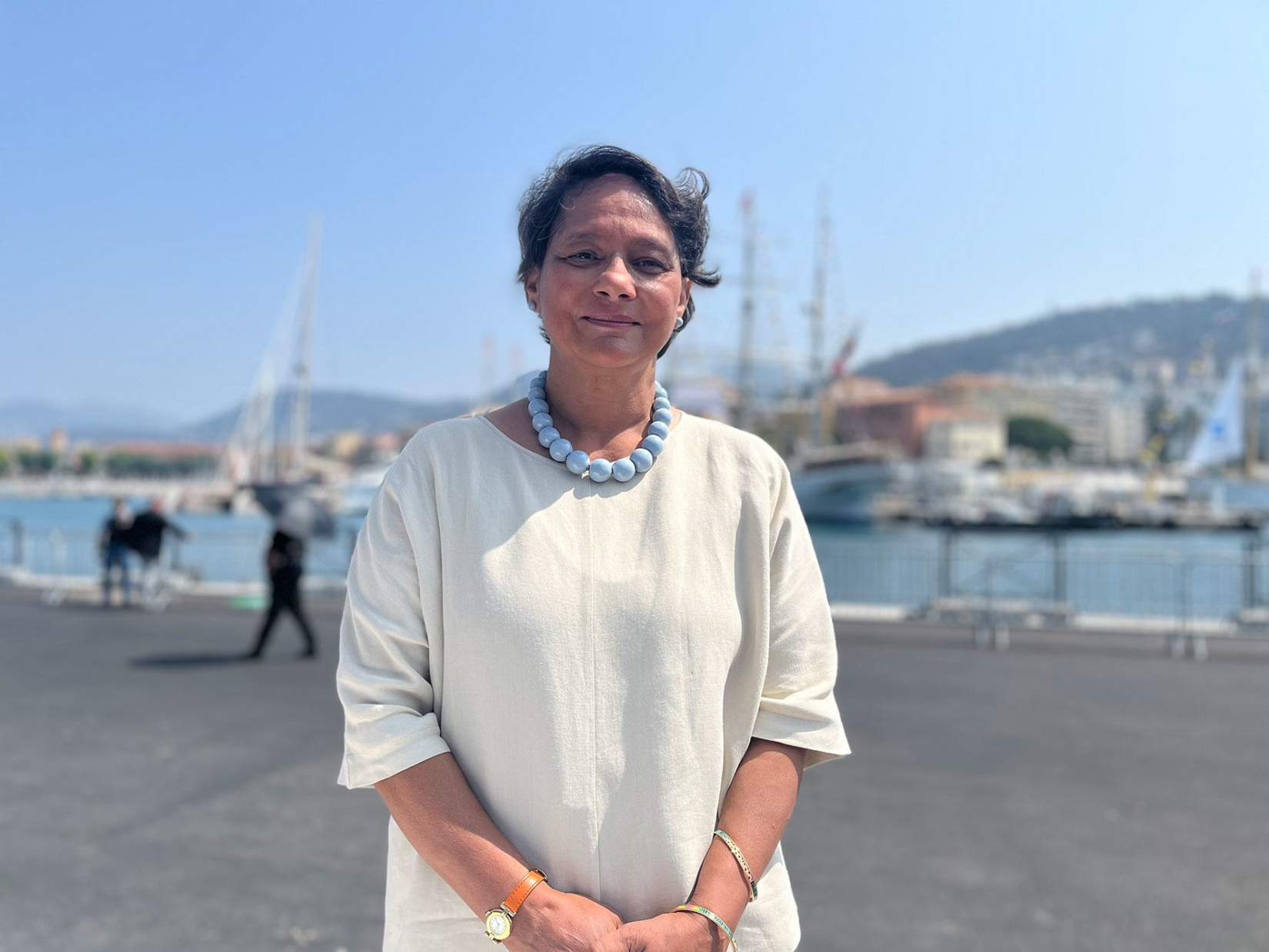 Jyoti Mathur-Filipp, Executive Secretary of the Intergovernmental Negotiating Committee (INC) on Plastic Pollution.