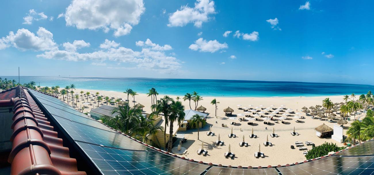 Bucuti & Tara Beach Resort in Aruba became the Caribbean's first – and still the only – hotel to achieve carbon neutral certification