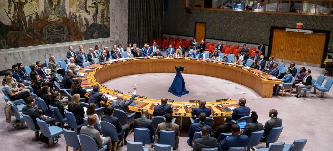 The Security Council adopts, by recorded vote, a resolution authorizing the creation of a Multinational Security Support (MSS) mission in Haiti.