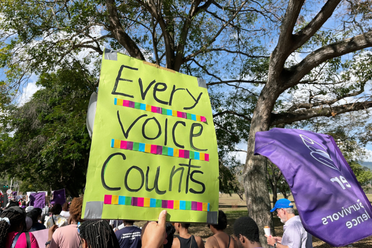 Women march 2023 Trinidad and Tobago