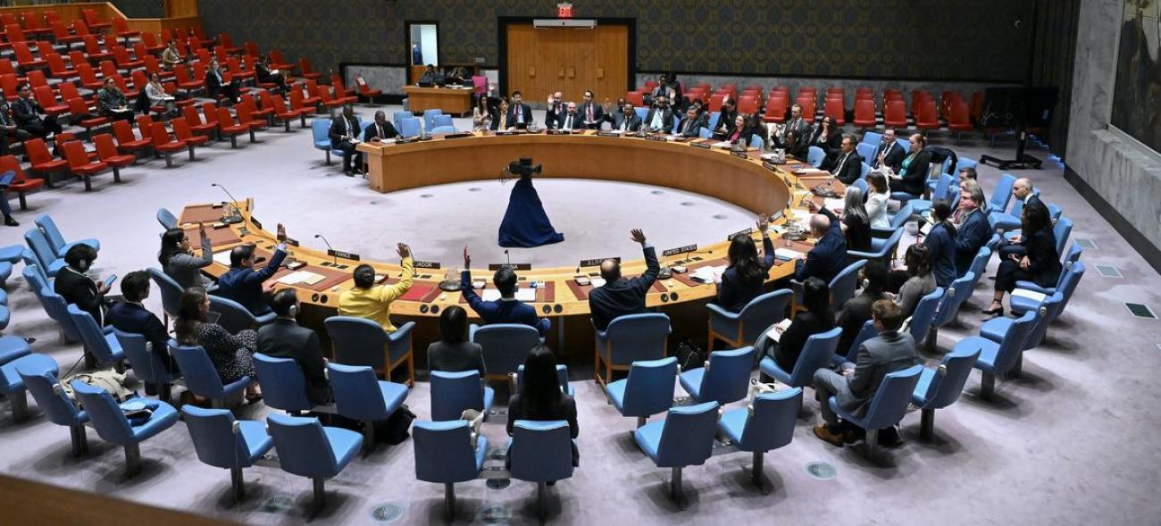 The Security Council unanimously adopts resolution 2752 (2024) on Haiti.