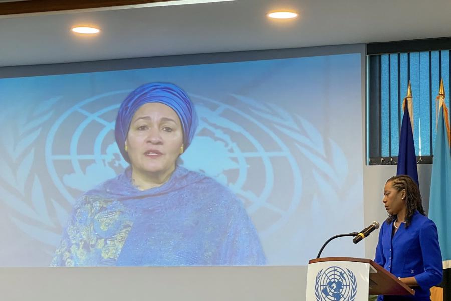 Deputy Secretary-General, Amina J. Mohammed EW4ALL address