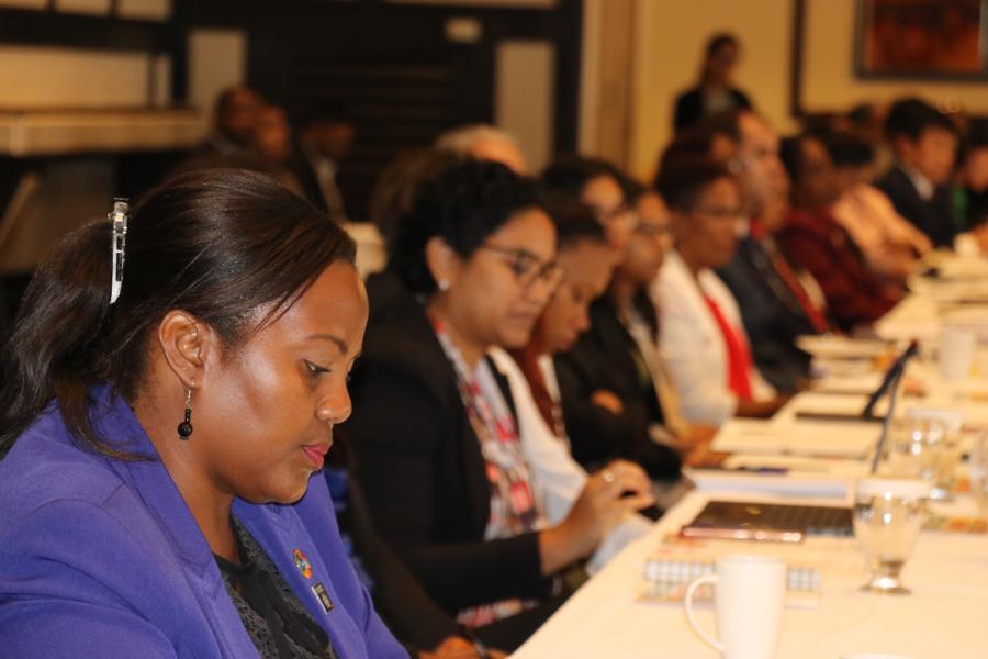 A cross-section of the audience at the SDG Roundtable.