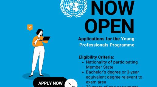 Young professionals Programme (YPP) Applications Open