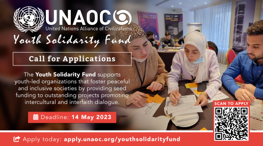 UNAOC Youth Solidarity Fund 2023