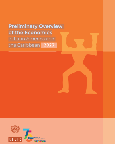 The cover for a report by ECLAC