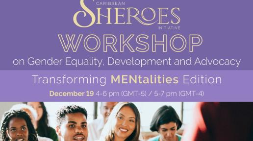 flyer promoting registration for Sheroes Academy workshop