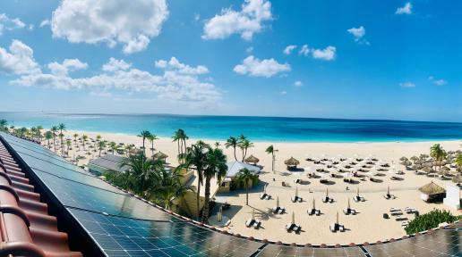 Bucuti & Tara Beach Resort in Aruba became the Caribbean's first – and still the only – hotel to achieve carbon neutral certification