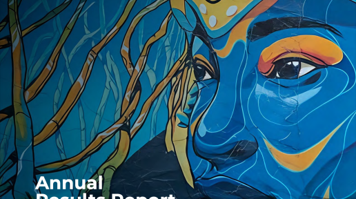 Cover of the The UN Jamaica MultiCountry Office (MCO) Annual Results Report highlighting UN System achievements in Jamaica, The Bahamas, Bermuda, Cayman Islands and Turks & Caicos Islands.