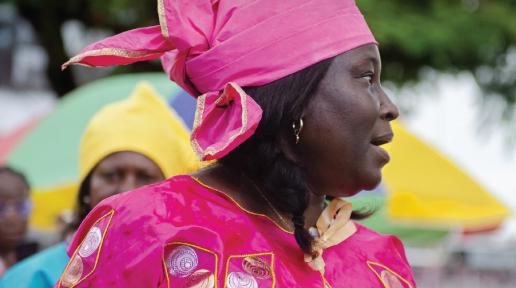 Cover of the document called the: United Nations Suriname Annual Report 2024