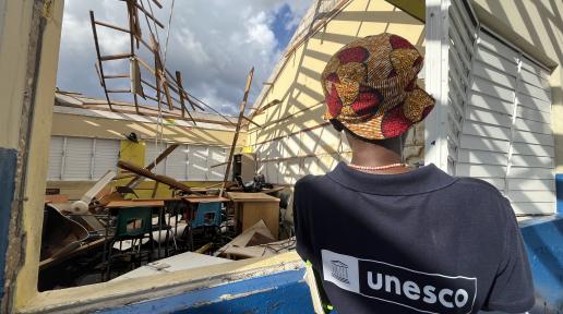A team from UNESCO joined a needs assessment mission led by CDEMA to evaluate the condition of Black River Primary and Infant School, the main educational institution in the Saint Elizabeth Parish capital.