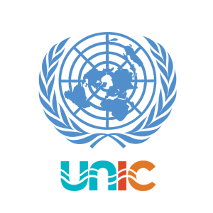 Logo for the United Nations Information Centre for the Caribbean Area also known as UNIC Caribbean